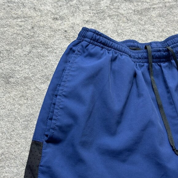 Nike 2 in 1 Running 7" Shorts Men Small Blue Compression Liner Woven 856832 - Picture 2 of 16